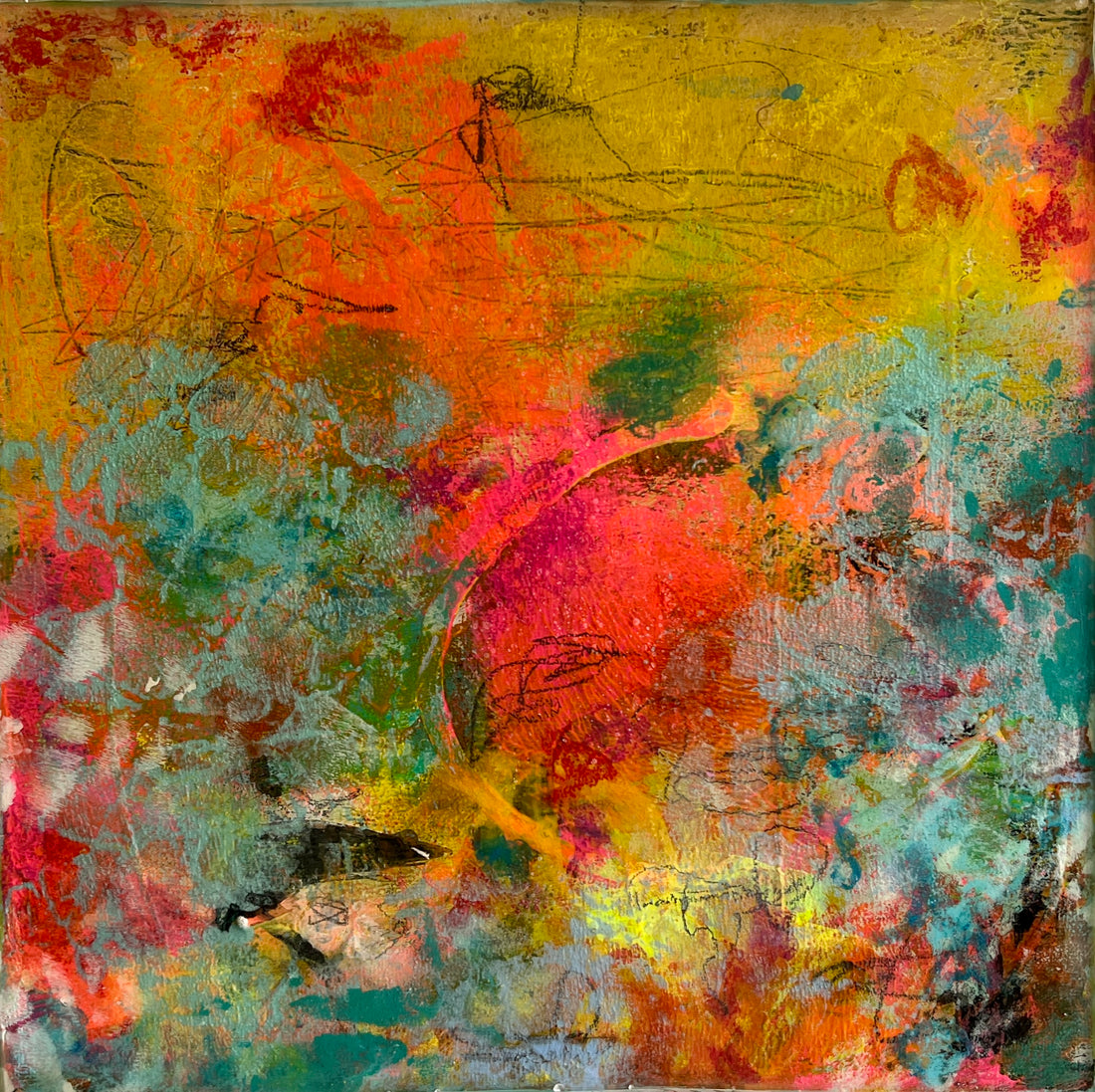 Farben und Emotionen: Die Rolle der Farbpalette in der Abstrakten Kunst