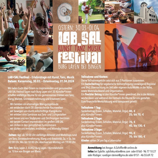 LAB.SAL Festival ab 30. März 2024